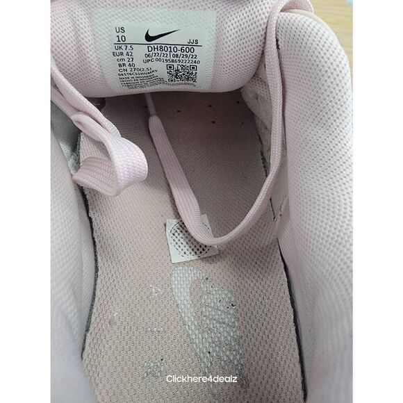 Nike Air Max 90 Pink Barely Rose Women's Running Shoes Size 10 - Picture 6 of 6